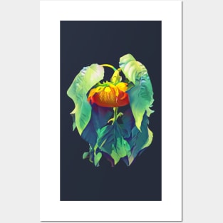 Dramatic Sunflower Posters and Art